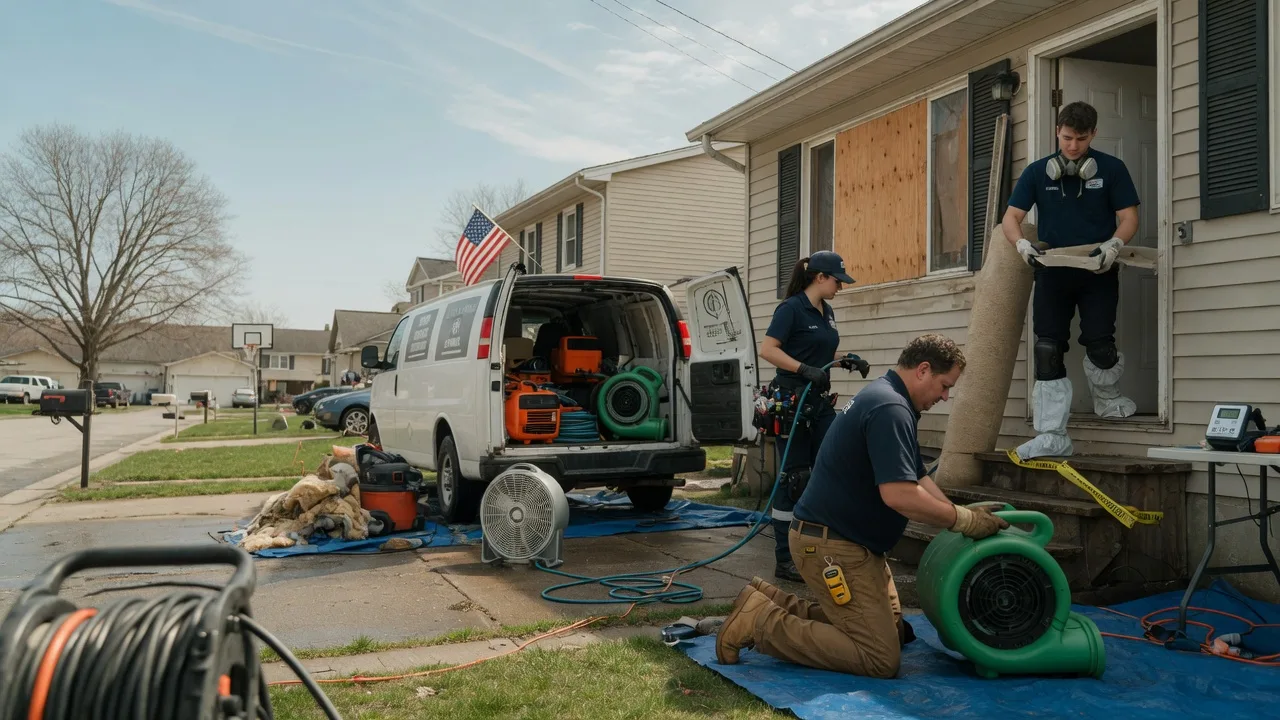 Water Damage Restoration in Du Bois, PA near me